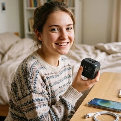 Adaptateur prise universel | Voyage - Coin Numérique