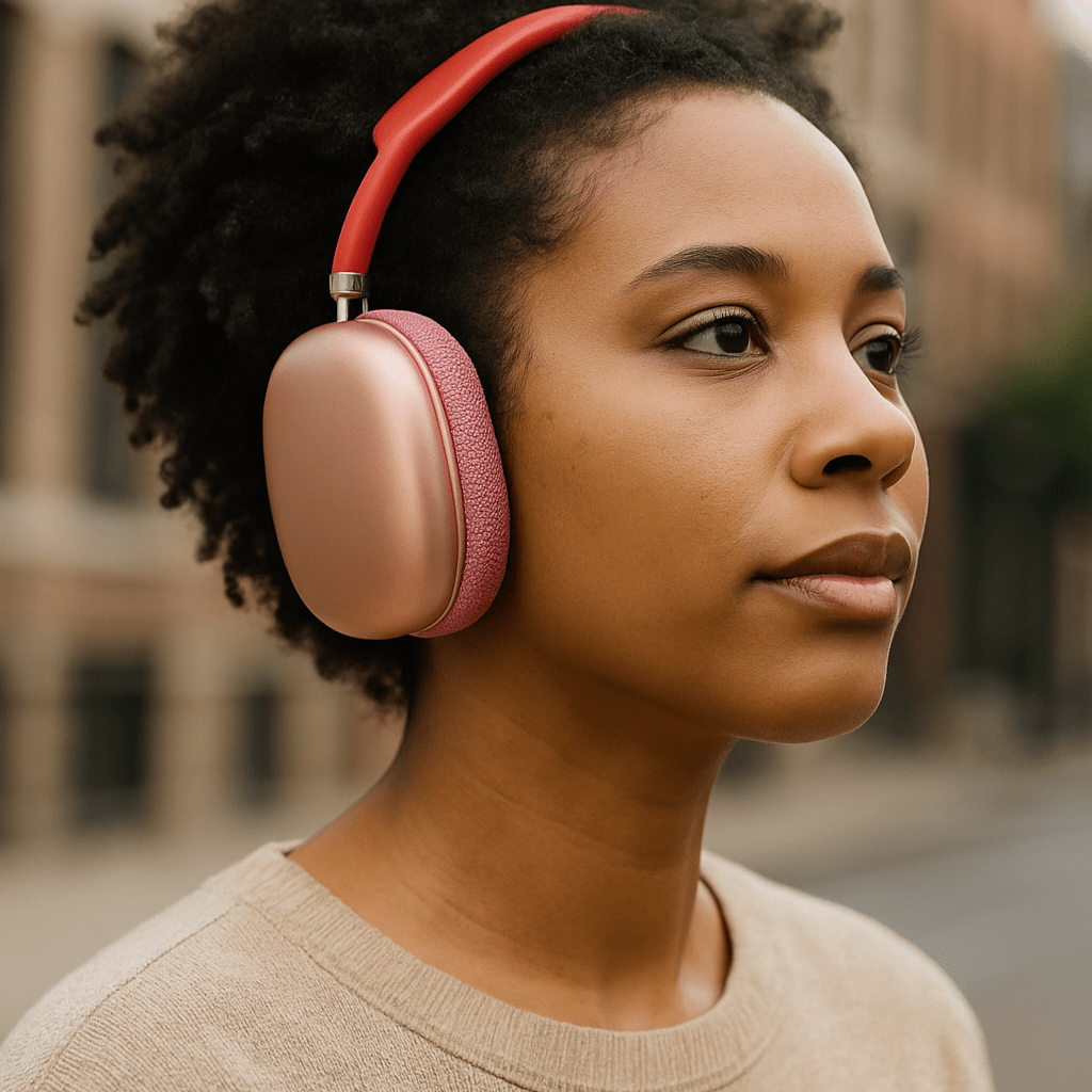 Casque Sans Fil - AirPulse™ - Rose - Coin Numérique