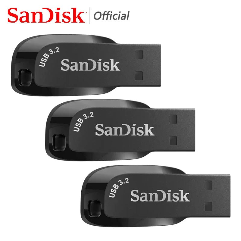 Clé USB Sandisk 3.2 – 32GB à 512GB, haute vitesse, mémoire flash pour PC, Mac, laptop - Coin Numérique