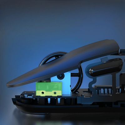 Souris Gamer Sans Fil - WirelessGamerMouse™ - Noir - Coin Numérique