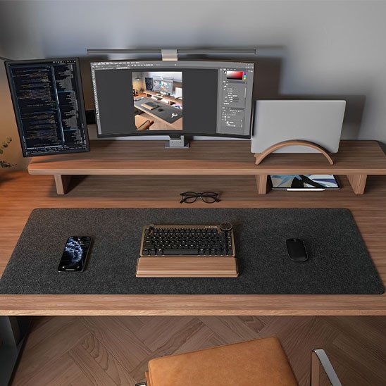 Tapis de souris ergonomique | Confort Premium - Coin Numérique