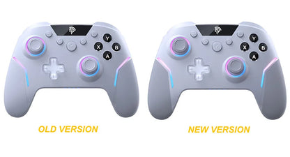 Manette sans fil EasySMX X20 – Compatible PC, Switch, TV, téléphone, laptop – Joysticks Hall, gâchettes micro, effets RGB