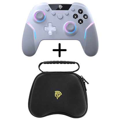 Manette sans fil EasySMX X20 – Compatible PC, Switch, TV, téléphone, laptop – Joysticks Hall, gâchettes micro, effets RGB