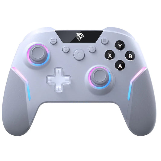 Manette sans fil EasySMX X20 – Compatible PC, Switch, TV, téléphone, laptop – Joysticks Hall, gâchettes micro, effets RGB