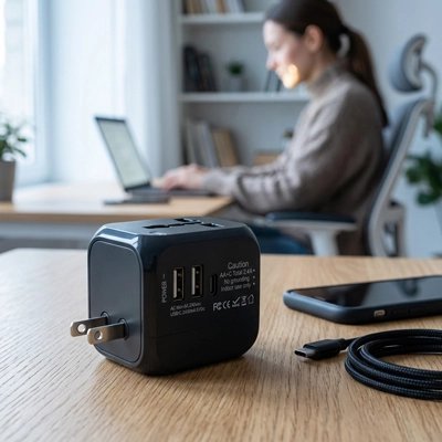 Adaptateur prise universel | Voyage - Coin Numérique