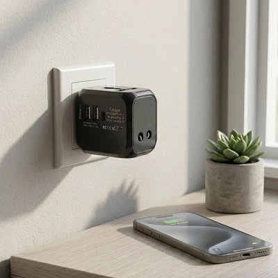 Adaptateur prise universel | Voyage - Coin Numérique
