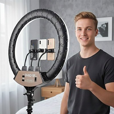 Anneau lumineux | LumiPro - Coin Numérique