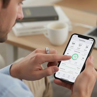 Bague connectée | HealthTrack - Coin Numérique