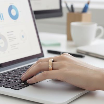 Bague connectée | HealthTrack - Coin Numérique