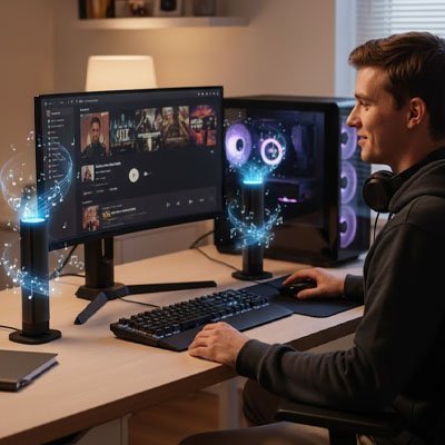 Barre de son PC | Immersive Gaming Pro - Coin Numérique