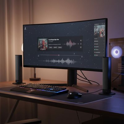 Barre de son PC | Immersive Gaming Pro - Coin Numérique