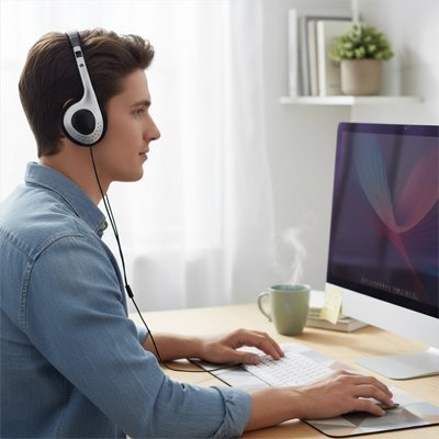 Casque Audio Filaire | Immersive Sound - Coin Numérique