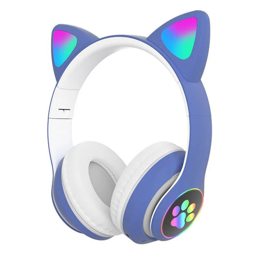 Casque Bluetooth - MeowTune™ - Bleu - Coin Numérique