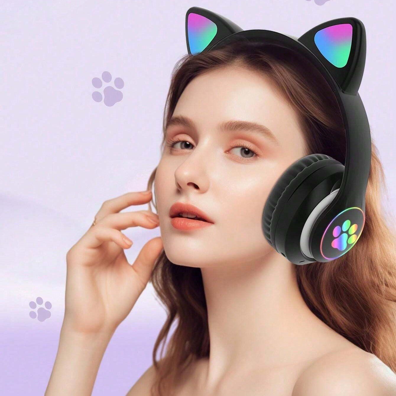 Casque Bluetooth - MeowTune™ - Noir - Coin Numérique