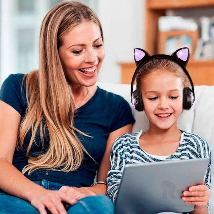 Casque Bluetooth - MeowTune™ - Noir - Coin Numérique