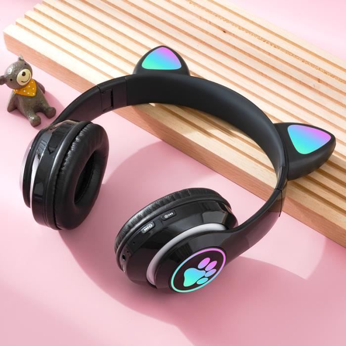 Casque Bluetooth - MeowTune™ - Noir - Coin Numérique