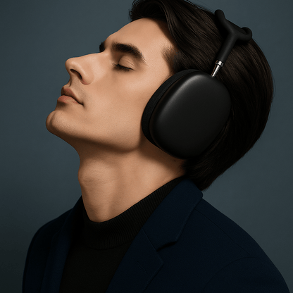 Casque Sans Fil - AirPulse™ - Noir - Coin Numérique
