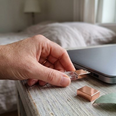 Clé USB 64 Go | Sécurisée - Coin Numérique