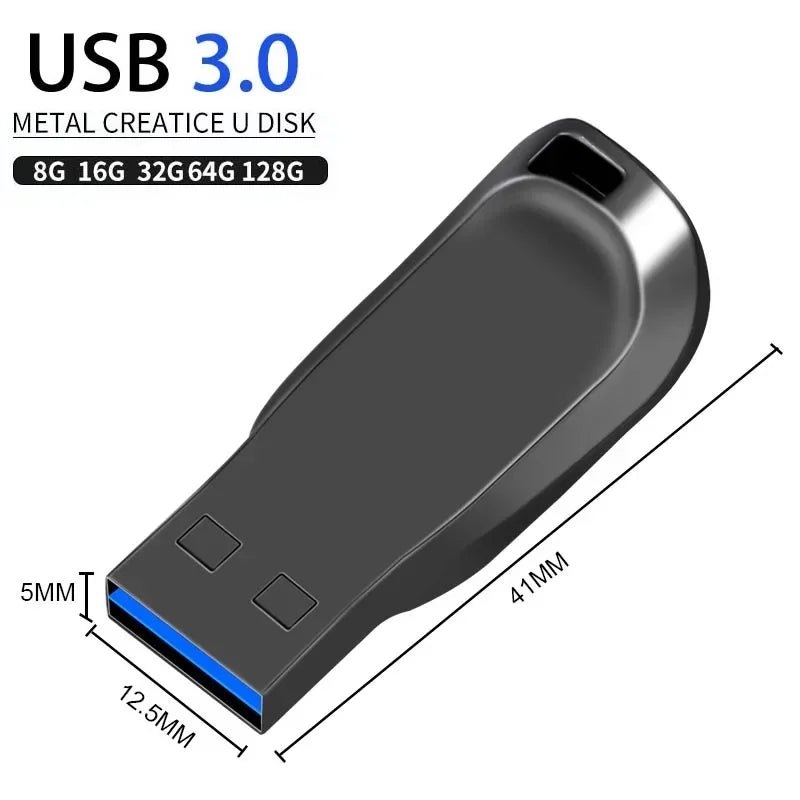 Clé USB haute vitesse 3.0 – 128 Go, 64 Go, 32 Go, 16 Go - Coin Numérique
