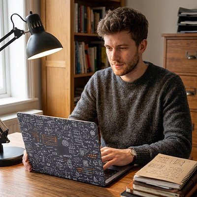 Coque pour ordinateur portable | Antichoc Élégante - Coin Numérique