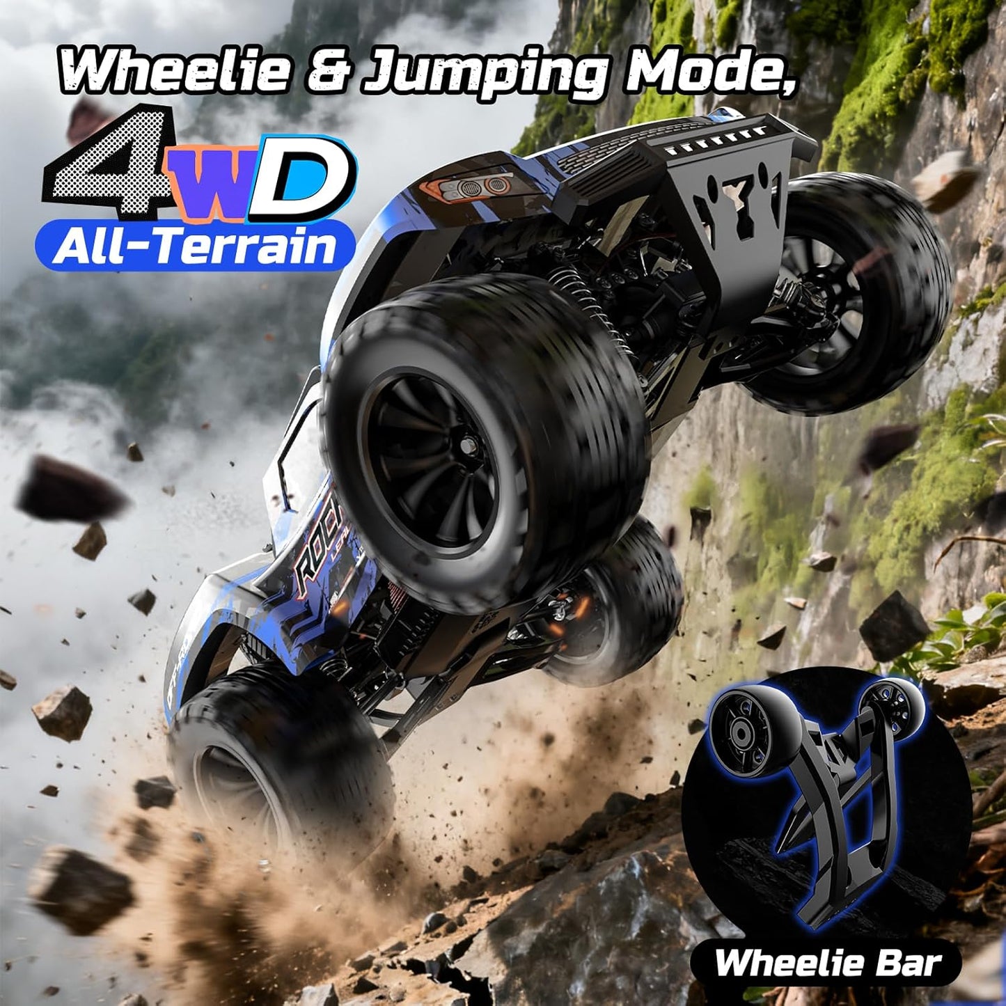 DEERC 9006E Voiture Télécommandée 4WD 45 km/h Tout‑Terrain - Coin Numérique