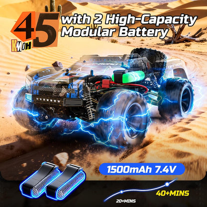 DEERC 9006E Voiture Télécommandée 4WD 45 km/h Tout‑Terrain - Coin Numérique