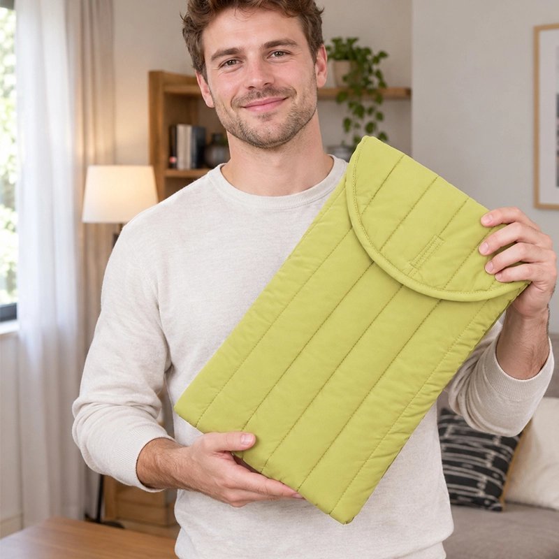 Housse ordinateur portable matelassée | SoftShell - Coin Numérique