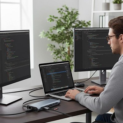 Hub USB | MultiConnect - Coin Numérique