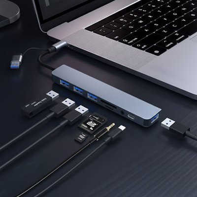 Hub USB | MultiConnect - Coin Numérique