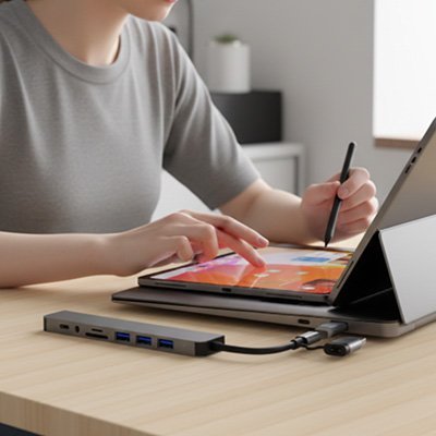 Hub USB | MultiConnect - Coin Numérique