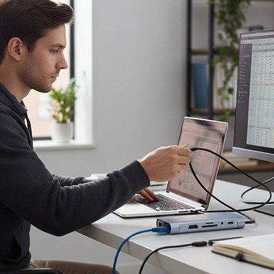 Hub USB | MultiConnect - Coin Numérique