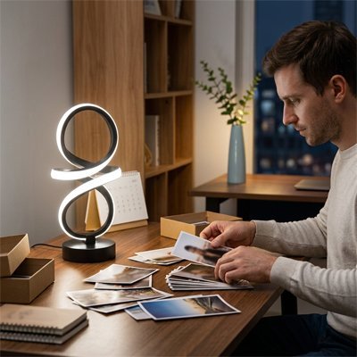 Lampe de bureau LED | Ajustable Anti - Fatigue - Coin Numérique