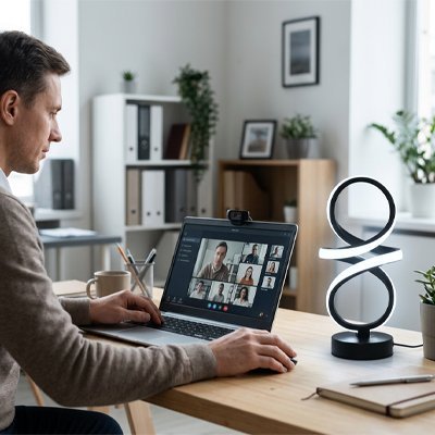 Lampe de bureau LED | Ajustable Anti - Fatigue - Coin Numérique