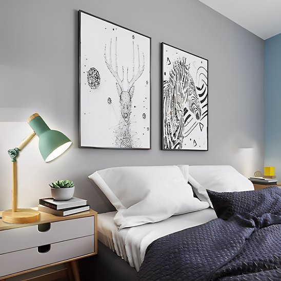 Lampe de bureau LED | Design Ajustable - Coin Numérique