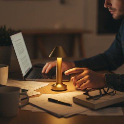 Lampe de bureau LED | Flexilight - Coin Numérique