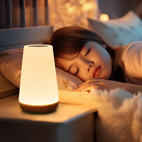 Lampe de chevet tactile | Ambiance+ - Coin Numérique