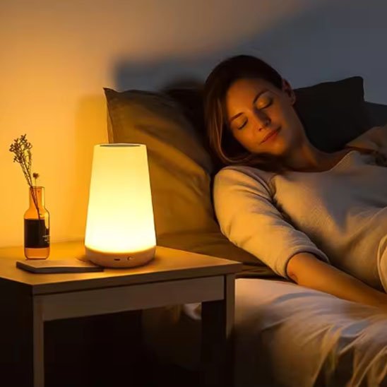 Lampe de chevet tactile | Ambiance+ - Coin Numérique