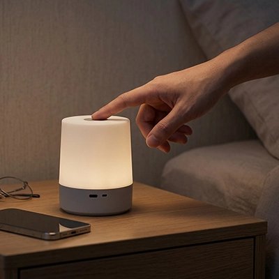 Lampe de chevet tactile | Intensité réglable - Coin Numérique