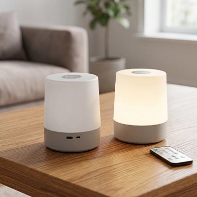 Lampe de chevet tactile | Intensité réglable - Coin Numérique