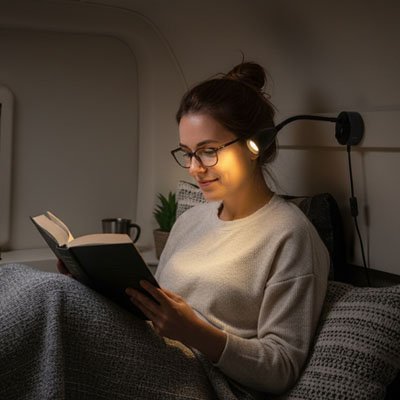 Lampe de lecture LED ajustable | ConfortVision - Coin Numérique