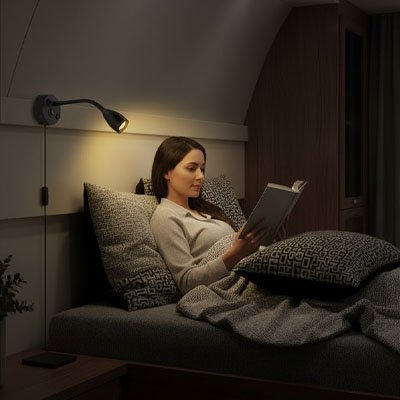 Lampe de lecture LED ajustable | ConfortVision - Coin Numérique