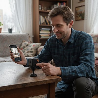 Mini Caméra Discrète | Surveillance Intérieur - Coin Numérique