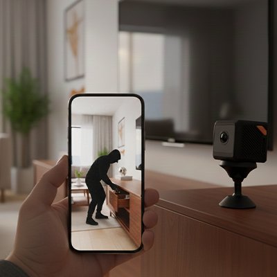 Mini Caméra Discrète | Surveillance Intérieur - Coin Numérique
