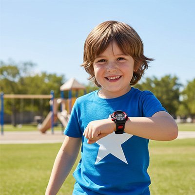 Montre enfant | Colorée Étanche Ludique - Coin Numérique