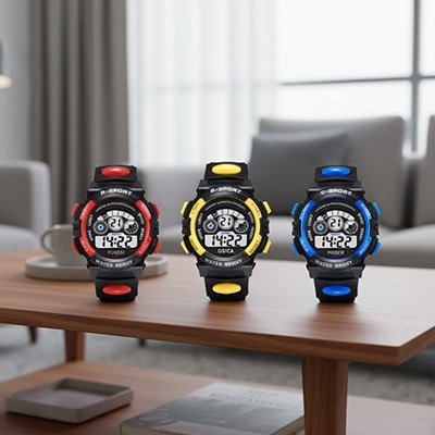 Montre enfant | Colorée Étanche Ludique - Coin Numérique