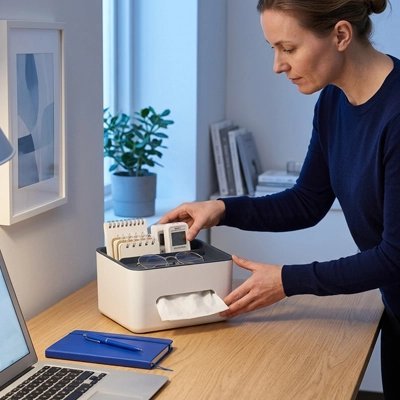 Organisateur de bureau | Élégant - Coin Numérique