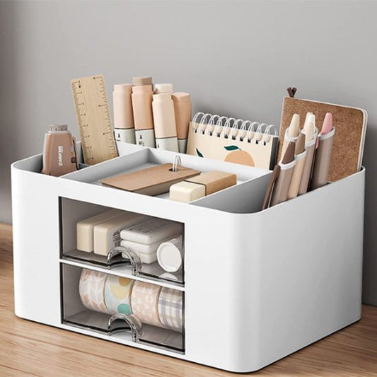 Organisateur de Bureau MaxiPro – Multi‑Compartiments, Rangement Stylos & Accessoires - Coin Numérique