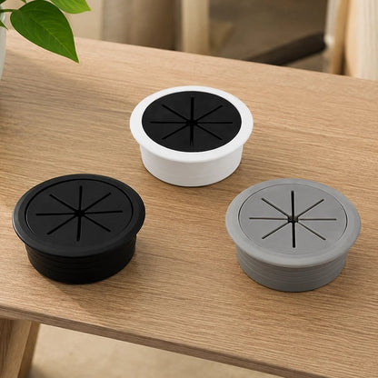 Passe-câbles de bureau encastrable | CableFlow - Coin Numérique
