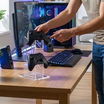 Porte manette | Gaming Élégant - Coin Numérique