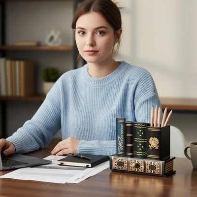 Porte stylo | Elegance Bureau - Coin Numérique